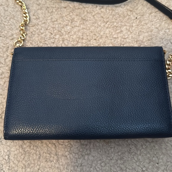 Michael Kors Crossbody Bag Size OS Color Blue Gold - Picture 6 of 13